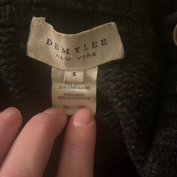 Demylee Wool/Cashmere Sweater Dress - Picture 6 of 13